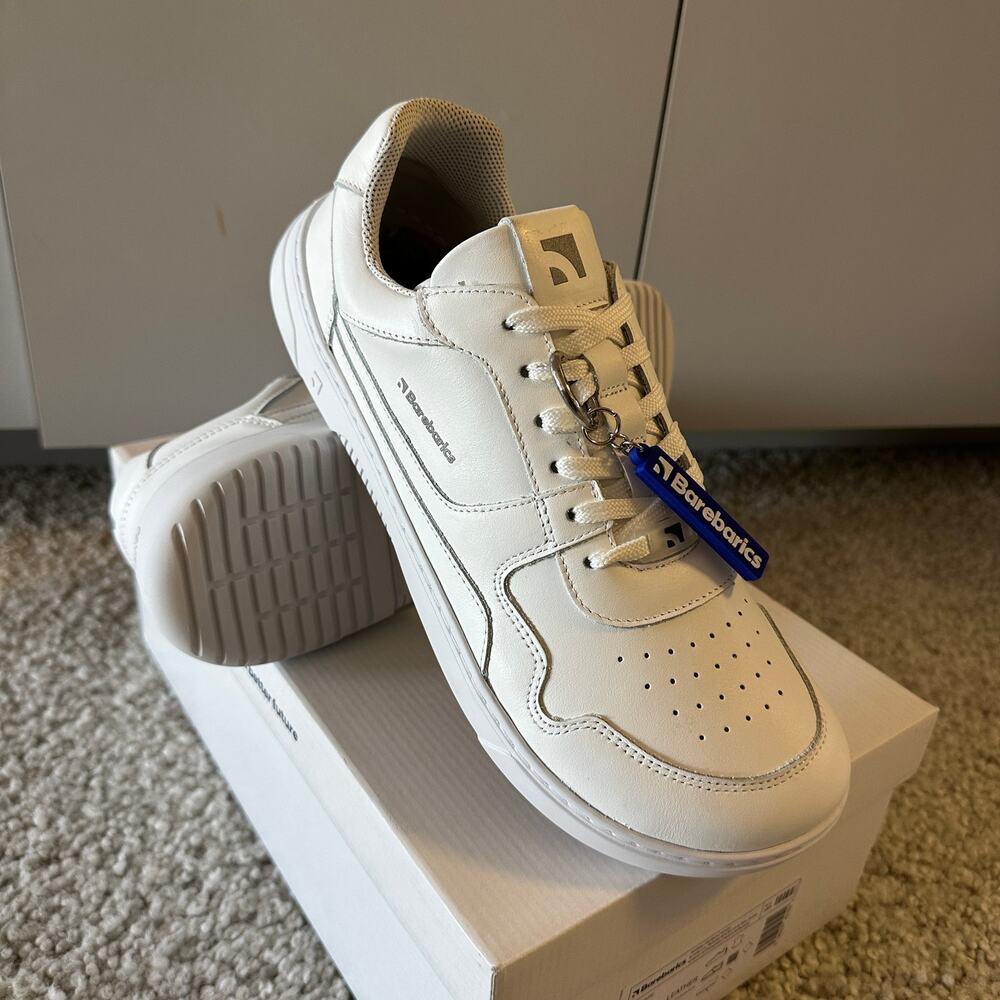 Barebarics Zing - All White-Leather, , US9 EU42, NWT - Picture 6 of 10